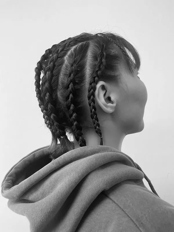 New short hair weave model for girls 24