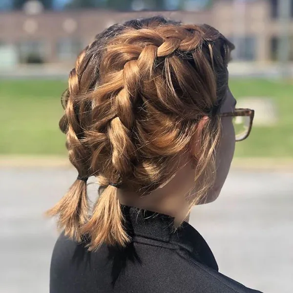 New short hair weave model for girls 25