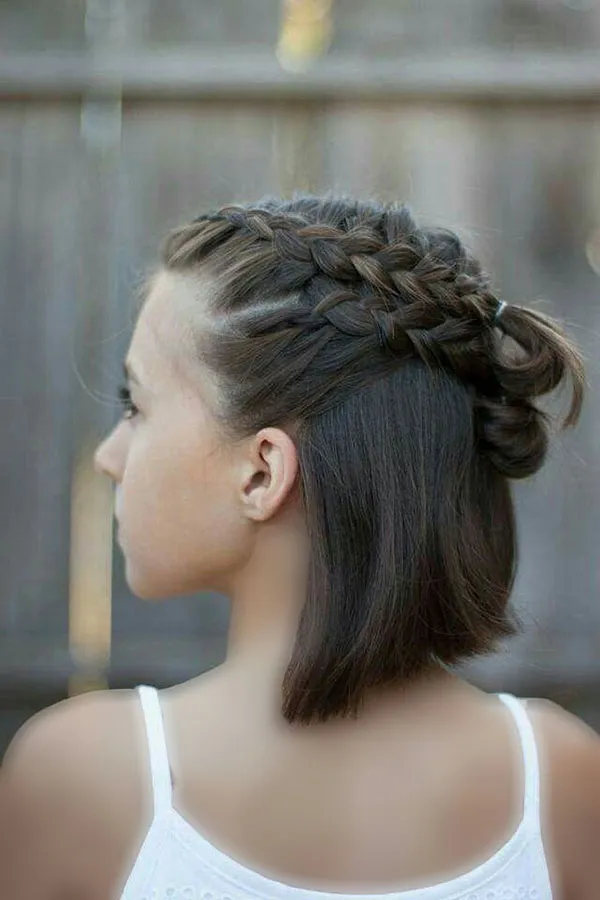 New short hair weave model for girls 27