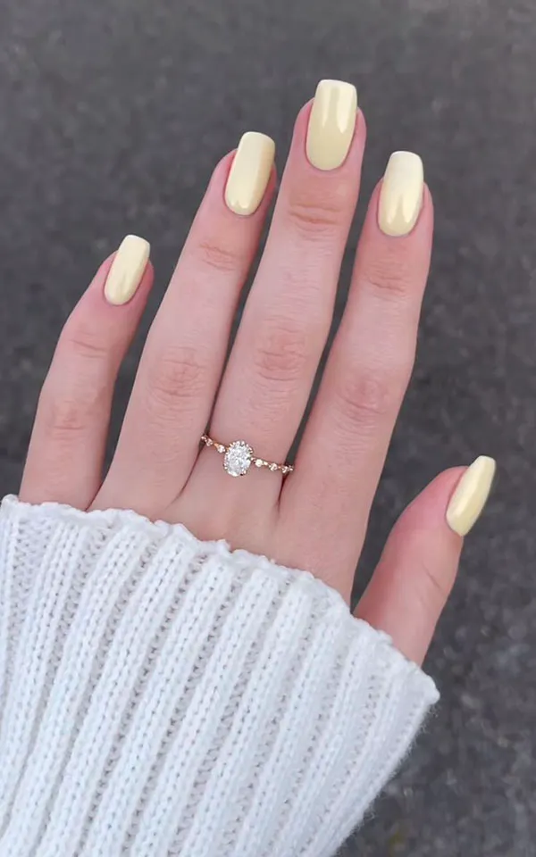 جدیدترین مدل ناخن رنگ های نود 1404؛ رنگای آرومی که ناخناتو زیباتر میکنه! 15 Nude nail designs 12