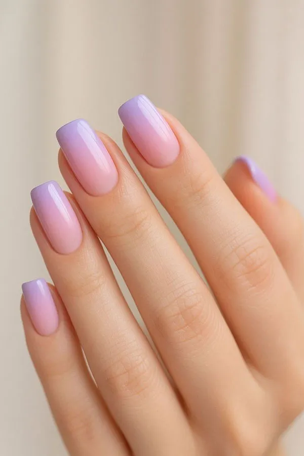 جدیدترین مدل ناخن رنگ های نود 1404؛ رنگای آرومی که ناخناتو زیباتر میکنه! 30 Nude nail designs 27