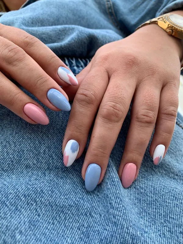 جدیدترین مدل ناخن رنگ های نود 1404؛ رنگای آرومی که ناخناتو زیباتر میکنه! 33 Nude nail designs 30