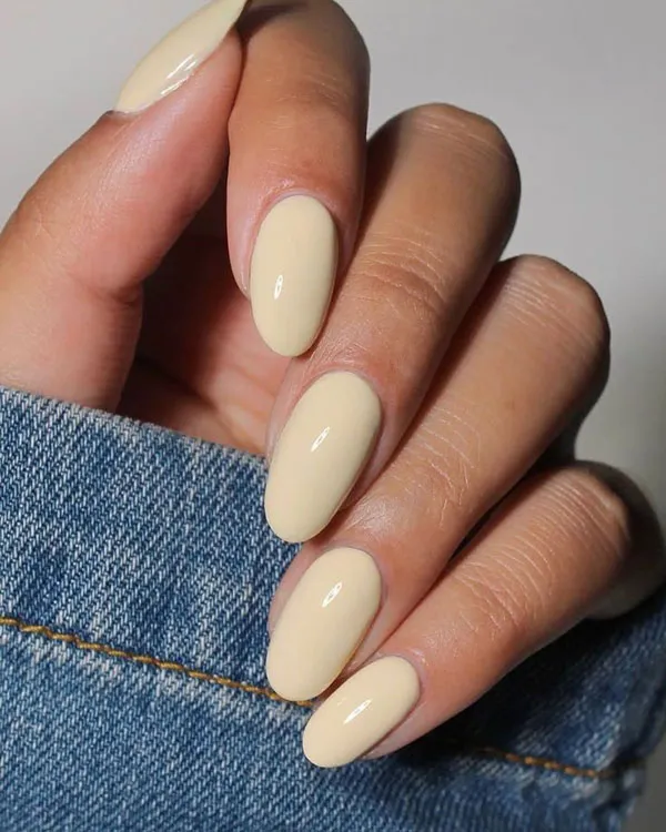 جدیدترین مدل ناخن رنگ های نود 1404؛ رنگای آرومی که ناخناتو زیباتر میکنه! 35 Nude nail designs 31