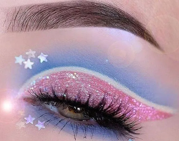 Pink eye makeup 10