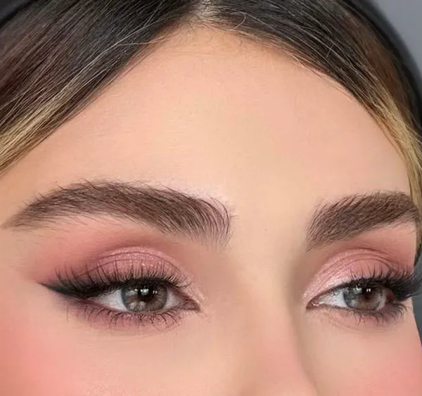 Pink eye makeup 24