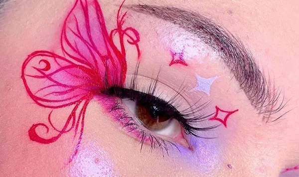 Pink eye makeup 29