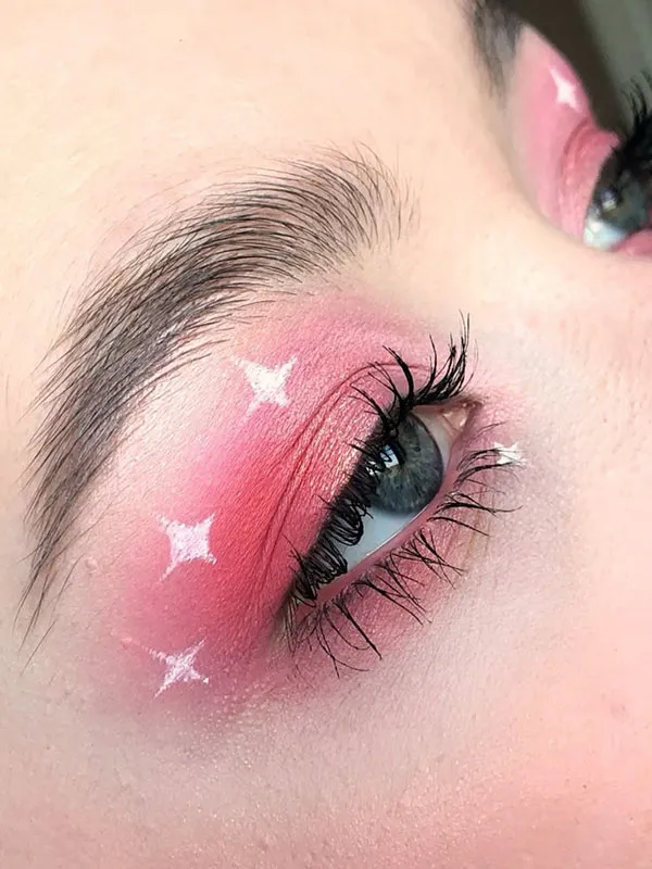 Pink eye makeup 6