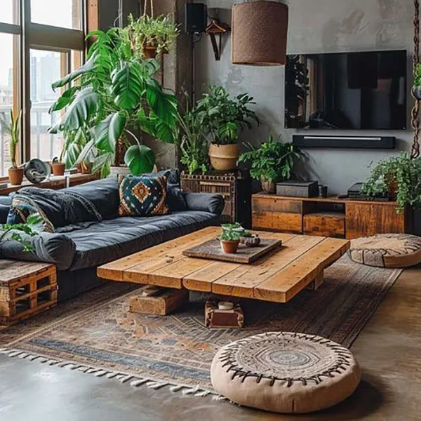 دیزاین روستیک میتونه خونهتو گرونتر نشون بده (بدون خرج زیاد) 💸 17 Rustic design 14