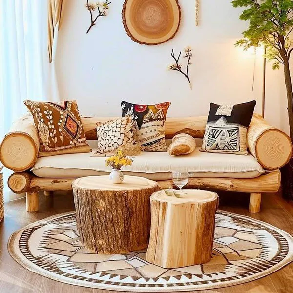 دیزاین روستیک میتونه خونهتو گرونتر نشون بده (بدون خرج زیاد) 💸 20 Rustic design 17