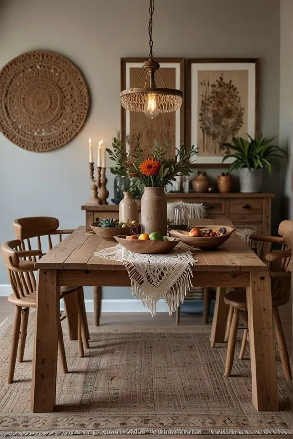 دیزاین روستیک میتونه خونهتو گرونتر نشون بده (بدون خرج زیاد) 💸 24 Rustic design 21