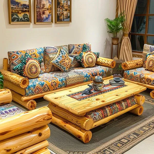 دیزاین روستیک میتونه خونهتو گرونتر نشون بده (بدون خرج زیاد) 💸 30 Rustic design 26