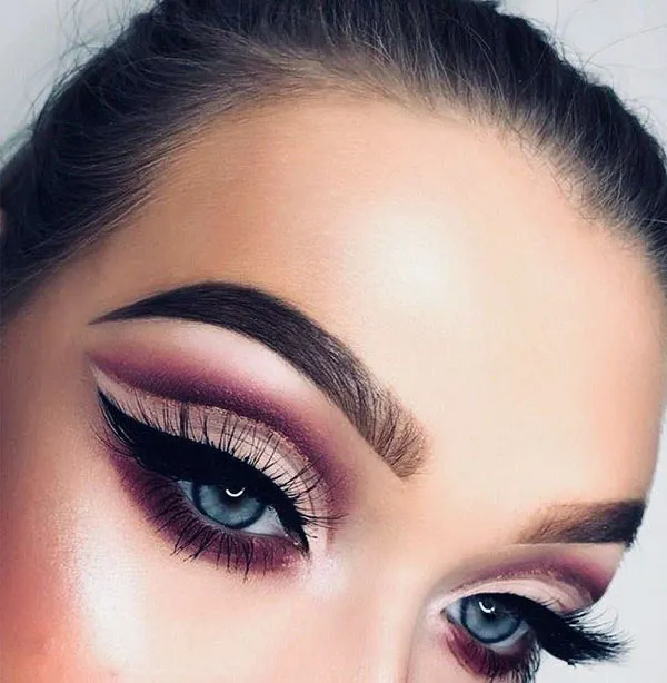 چند مدل سایه چشم دخترانه ترندی و لاکچری 1404 22 Several eye shadow models 20