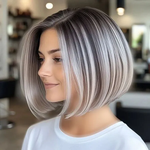 Short bob model 3