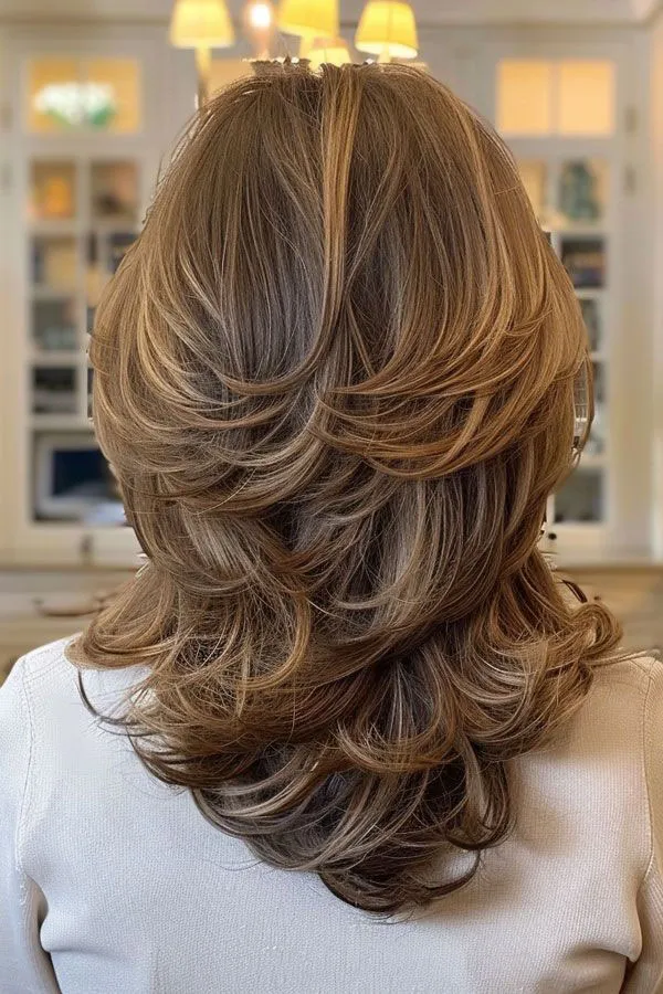37 مدل موی لیر تا سر شانه دخترانه؛ استایلی که هیچوقت از مد نمیافته ! 14 Shoulder length hair style 10
