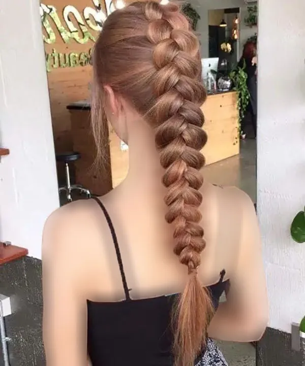 33 مدل بافت هلندی ساده دخترانه؛ شیک، کاربردی و همیشه ترند ! 4 Simple Dutch weave 1