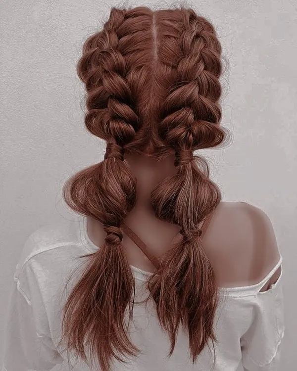 33 مدل بافت هلندی ساده دخترانه؛ شیک، کاربردی و همیشه ترند ! 14 Simple Dutch weave 11