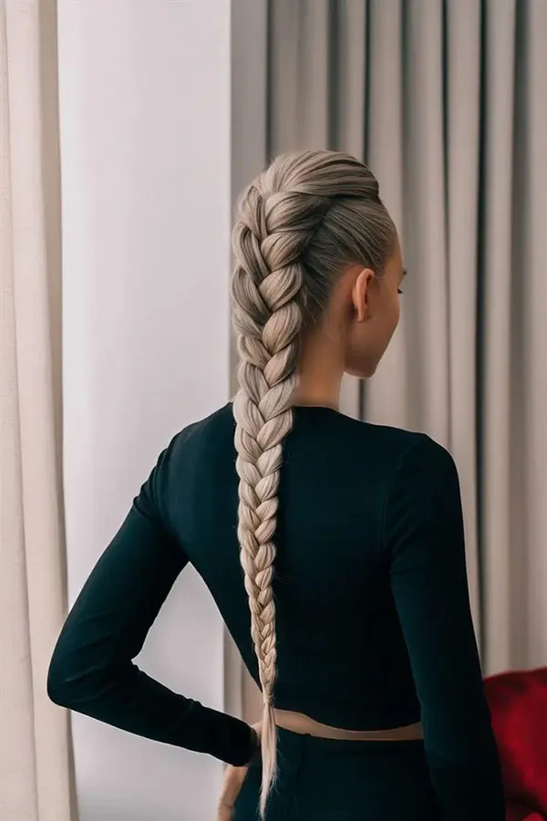 33 مدل بافت هلندی ساده دخترانه؛ شیک، کاربردی و همیشه ترند ! 24 Simple Dutch weave 22