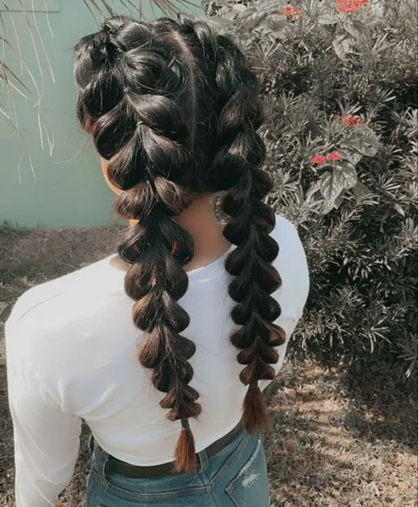 33 مدل بافت هلندی ساده دخترانه؛ شیک، کاربردی و همیشه ترند ! 26 Simple Dutch weave 23