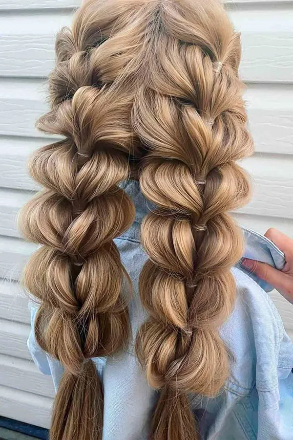 33 مدل بافت هلندی ساده دخترانه؛ شیک، کاربردی و همیشه ترند ! 25 Simple Dutch weave 24