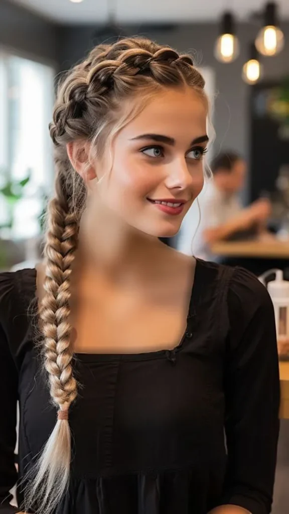 33 مدل بافت هلندی ساده دخترانه؛ شیک، کاربردی و همیشه ترند ! 27 Simple Dutch weave 25