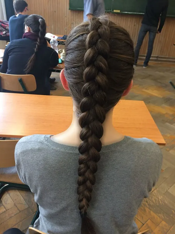 33 مدل بافت هلندی ساده دخترانه؛ شیک، کاربردی و همیشه ترند ! 28 Simple Dutch weave 26