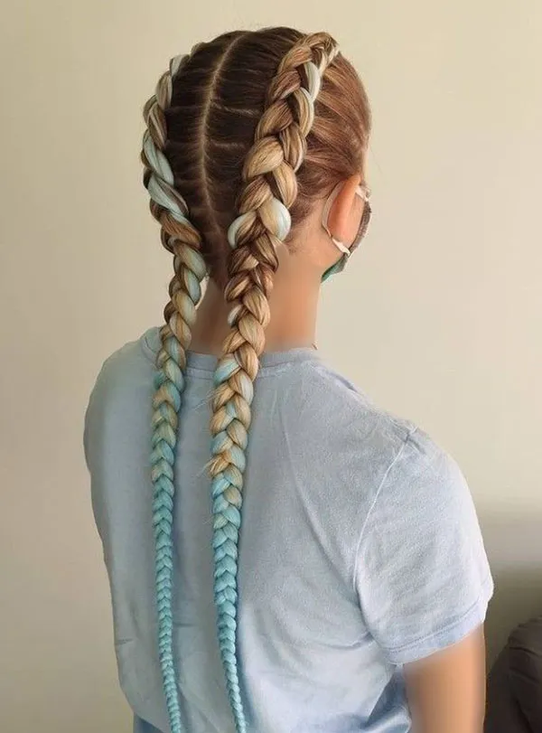 33 مدل بافت هلندی ساده دخترانه؛ شیک، کاربردی و همیشه ترند ! 29 Simple Dutch weave 27