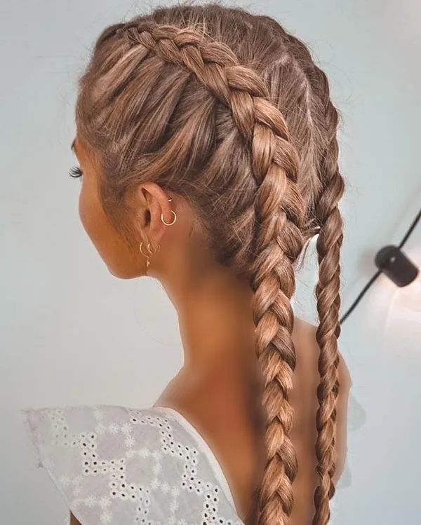 33 مدل بافت هلندی ساده دخترانه؛ شیک، کاربردی و همیشه ترند ! 31 Simple Dutch weave 28