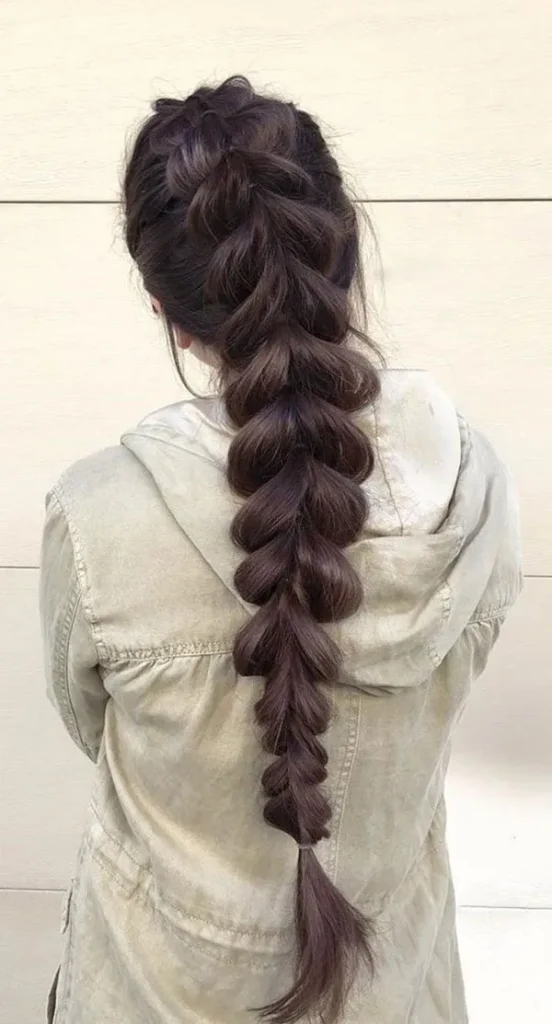 33 مدل بافت هلندی ساده دخترانه؛ شیک، کاربردی و همیشه ترند ! 7 Simple Dutch weave 5