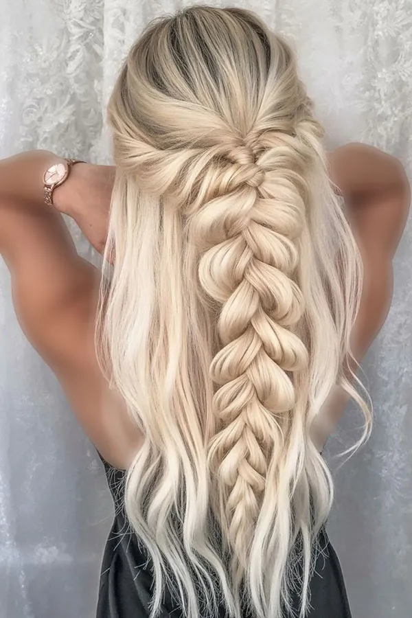 33 مدل بافت هلندی ساده دخترانه؛ شیک، کاربردی و همیشه ترند ! 9 Simple Dutch weave 6
