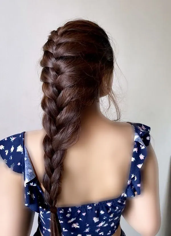 33 مدل بافت هلندی ساده دخترانه؛ شیک، کاربردی و همیشه ترند ! 13 Simple Dutch weave 9