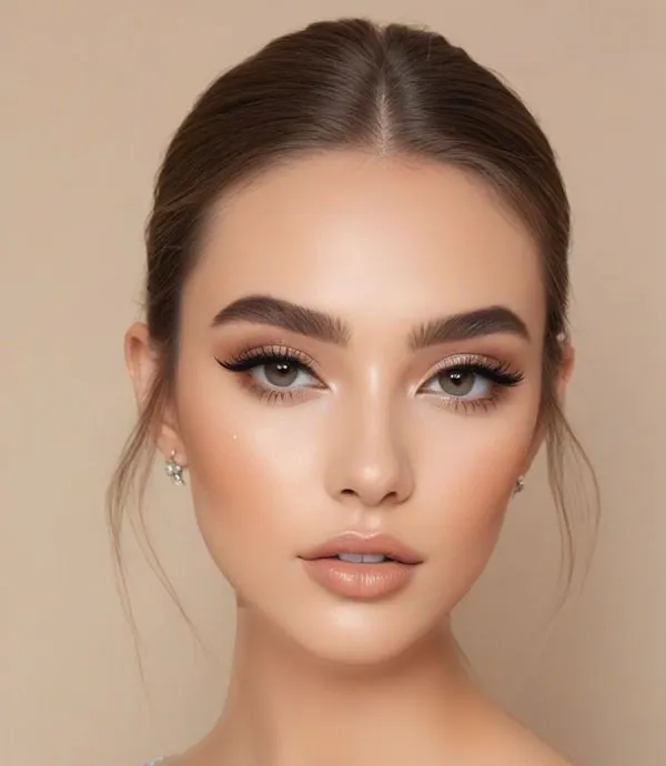 35 مدل آرایش صورت ساده دخترانه؛ این مدلهای آرایش ساده، صورتتو طبیعی و جذاب نشون میده 4 Simple face makeup model for girls 1
