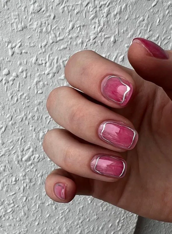 Simple nail design 1