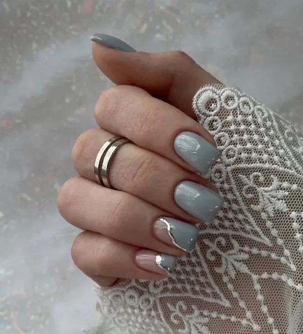 Simple nail design 14
