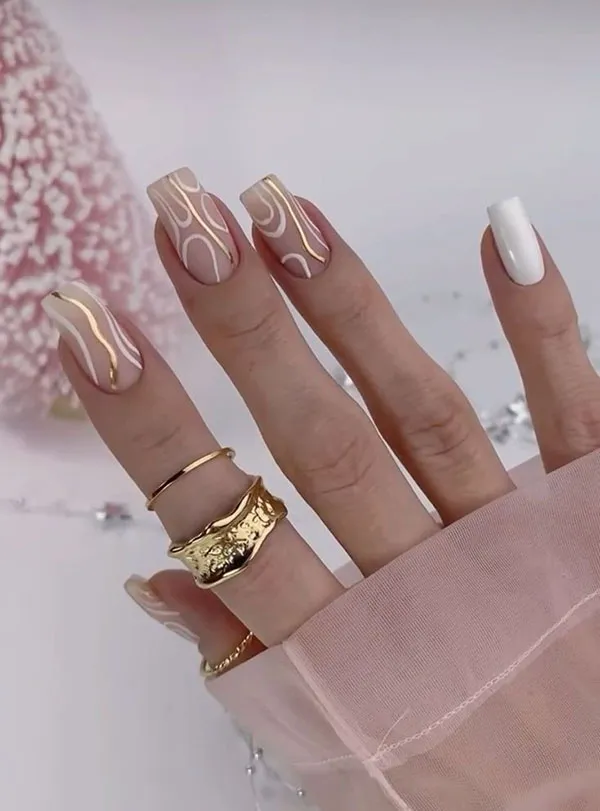 Simple nail design 6
