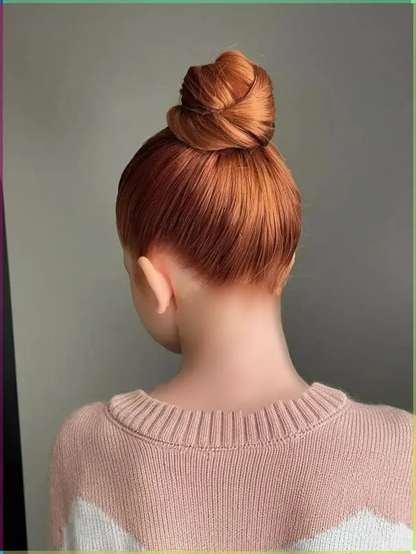 Simple tomato hairstyle tutorial 11