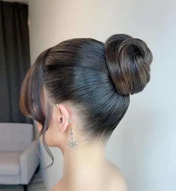 Simple tomato hairstyle tutorial 12