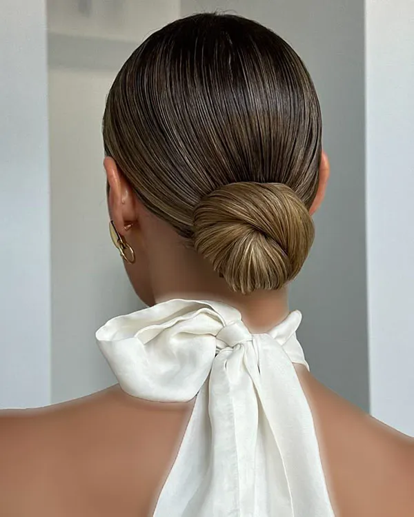 Simple tomato hairstyle tutorial 17