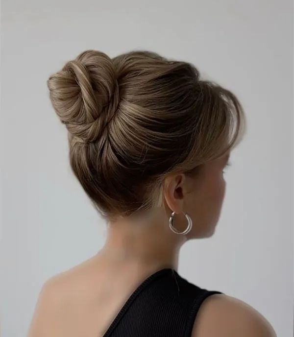 Simple tomato hairstyle tutorial 25