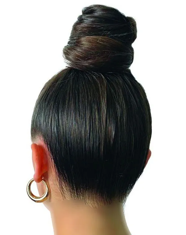 Simple tomato hairstyle tutorial 26