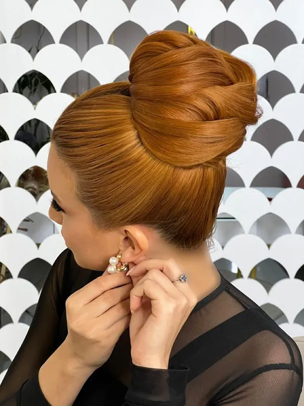 Simple tomato hairstyle tutorial 30