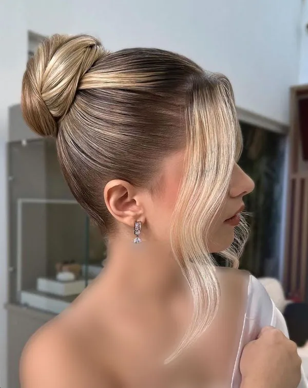 Simple tomato hairstyle tutorial 7
