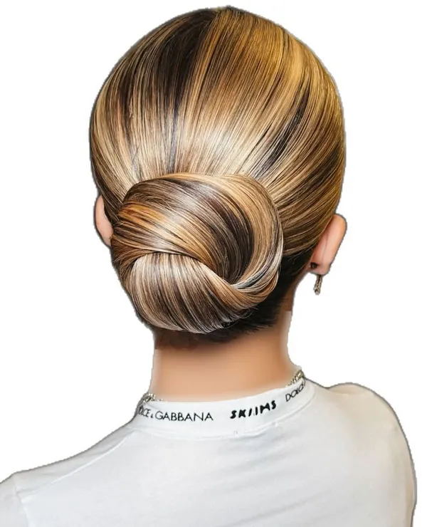 Simple tomato hairstyle tutorial 9