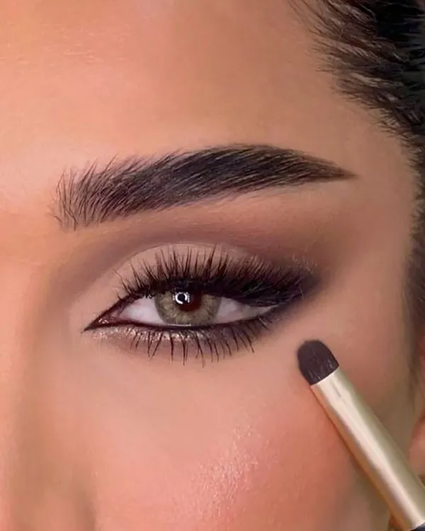 جدیدترین آموزش سایه اسموکی دخترانه؛ این سایه رو تو 5 دقیقه حرفهای بزن! 31 Smoky shadow tutorial 22