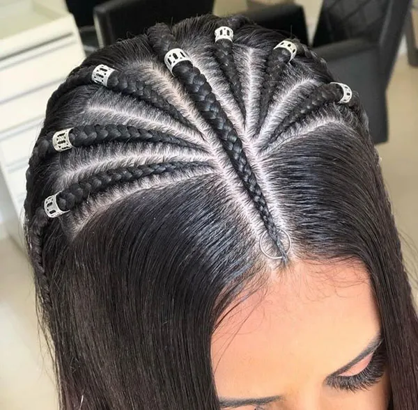 Texture of the scalp 14