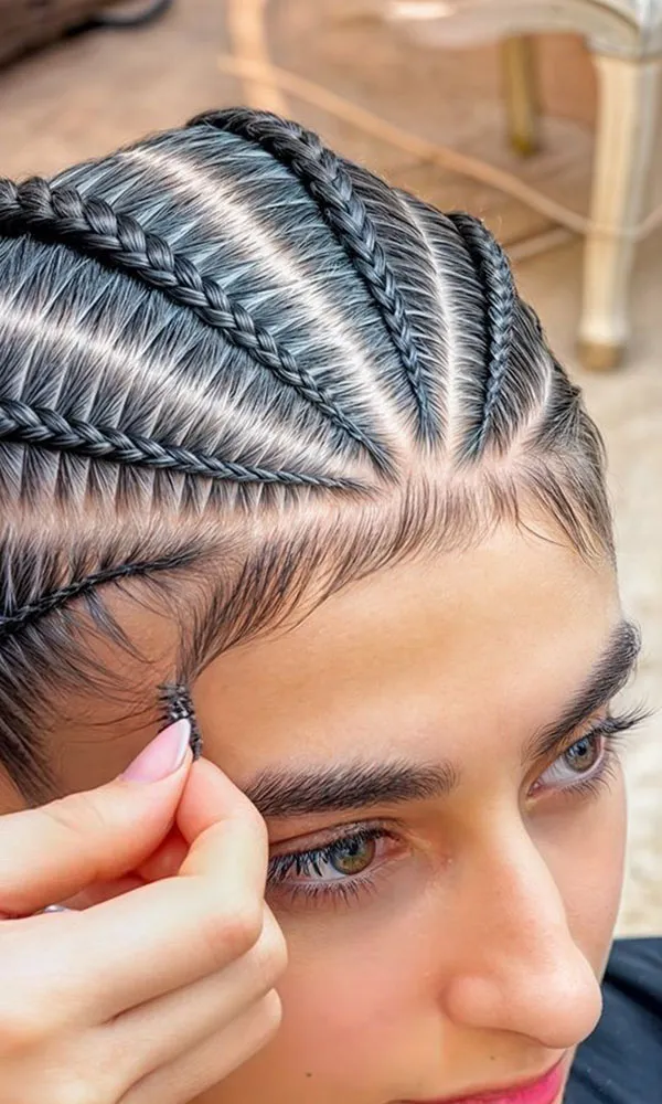 Texture of the scalp 18