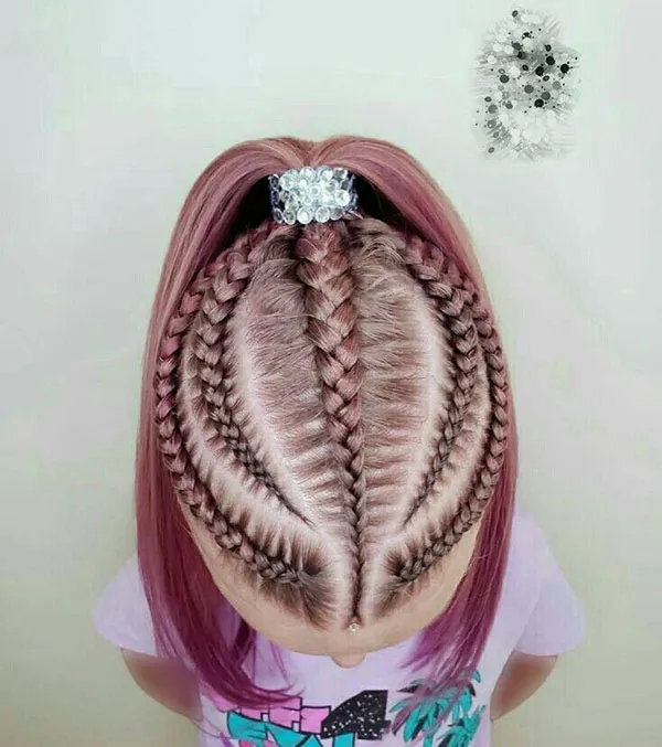 Texture of the scalp 20