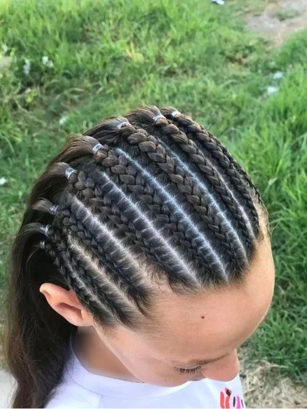 Texture of the scalp 22