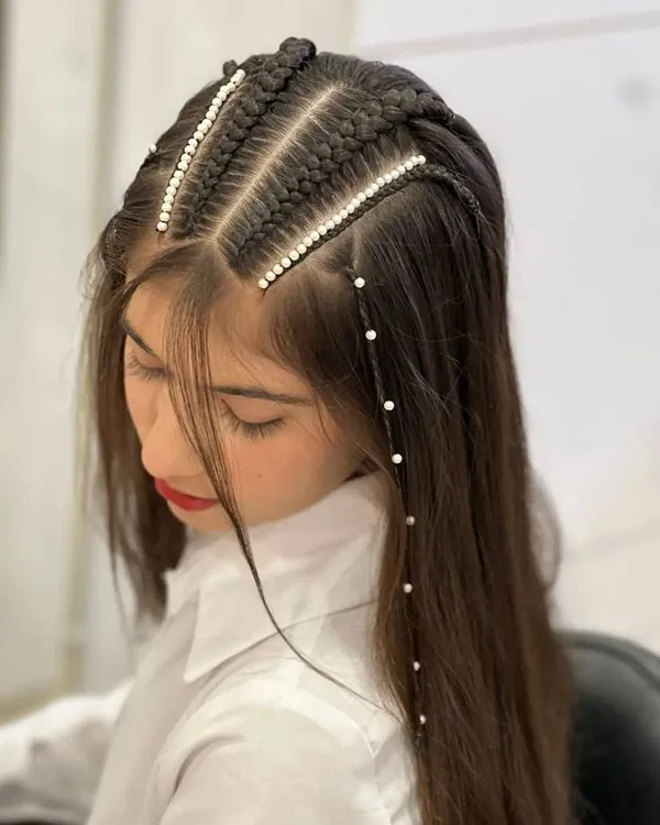 Texture of the scalp 23