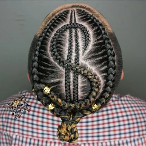 Texture of the scalp 4