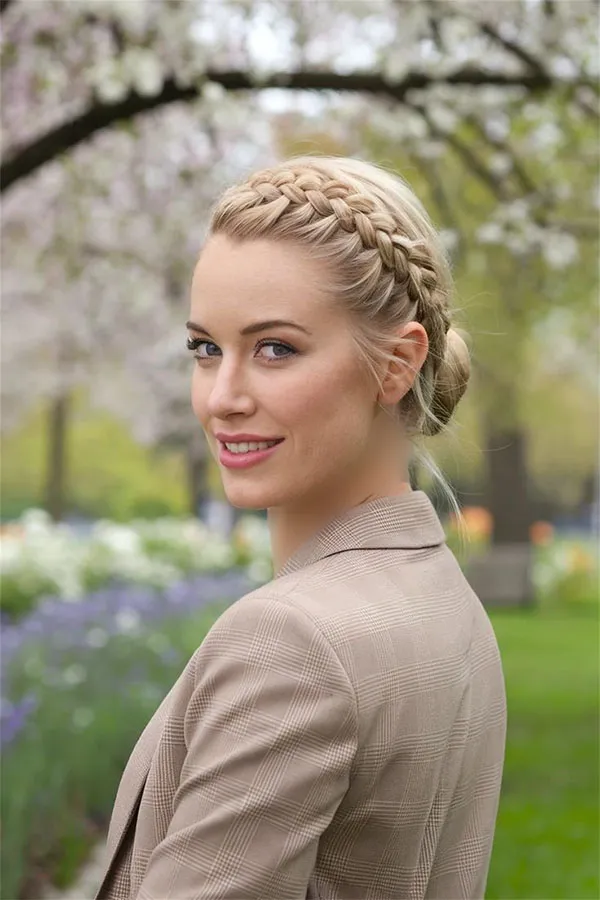 The best hairstyle for women with long faces 18